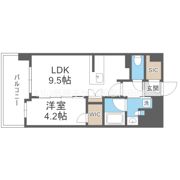 STANDZ新大阪の間取り画像