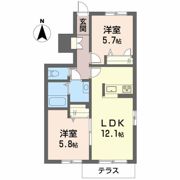 プロヌーブ鳴門の間取り画像
