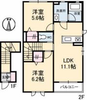 シャーメゾンジュアの間取り画像