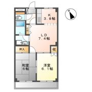 サンパレスの間取り画像