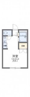 レオパレス中町の間取り画像