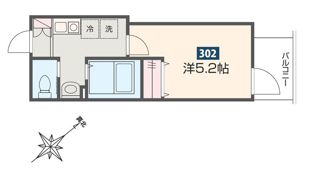 MELDIA成増の間取り画像