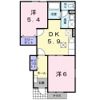 アドバンス銀河の森Ⅰの間取り画像