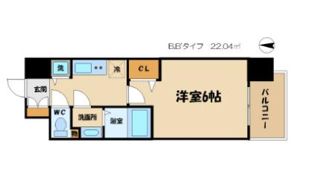 プレサンス梅田東ディアロの間取り画像
