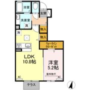 ソレイユの間取り画像