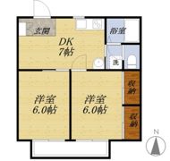 グランドヒルズの間取り画像