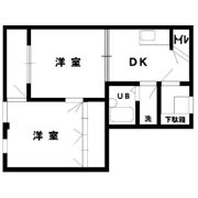 PORT SIDE K－Ⅱの間取り画像