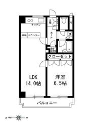 コンフォール目黒の間取り画像