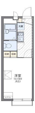 レオパレスステュディオ箕面Ⅱの間取り画像