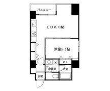 K－CRAFT UMEDA161の間取り画像