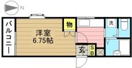 エザンス戸田の間取り画像