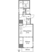 SERENiTE本町refletの間取り画像