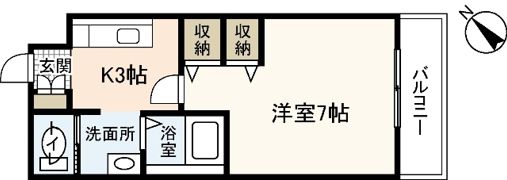 カーサ大塚2NDの間取り画像