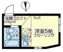ユナイト岡沢パフェ・ドゥ・モンブランの間取り画像