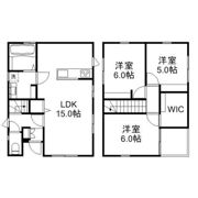 倉敷市沖（山田様）戸建の間取り画像