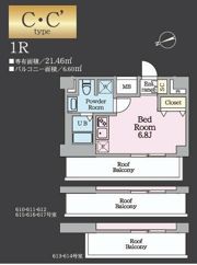 HY’s TODA MAXIVの間取り画像