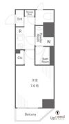 AXAS神楽坂Sta.の間取り画像