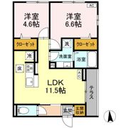 Dアセット栄町の間取り画像
