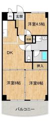 アークフラットの間取り画像