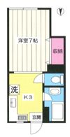 松原マンションの間取り画像