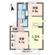 YMハイツ C棟の間取り画像