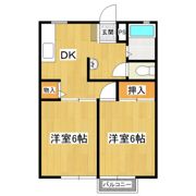 サンシティー荒川沖の間取り画像