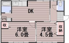 河合住宅の間取り画像