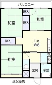 ニューコーポあだちの間取り画像