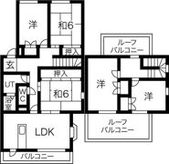 レジーナマルフクの間取り画像