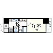 プレサンス中之島公園南の間取り画像