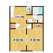 シェルコーポの間取り画像
