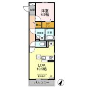 アンラージュの間取り画像