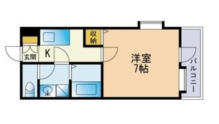 プリエール高宮1の間取り画像