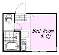 ユナイト山手イリアマリニンの間取り画像