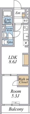（仮称）リブリ・足立区江北⑤の間取り画像
