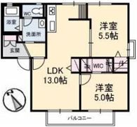 アバンサール B棟の間取り画像