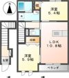 ディアベルジュ輝の間取り画像