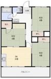 川原ハイツの間取り画像