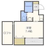 プルス塚本ドゥーエの間取り画像