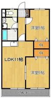 グリーンヒルズM・KIIの間取り画像