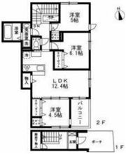 ヒルズ関根町の間取り画像