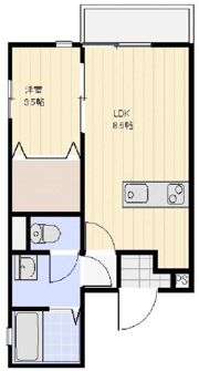 ロジュマンⅡの間取り画像