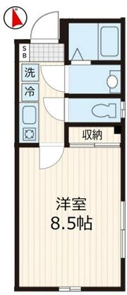 Villa Grigio大森西の間取り画像