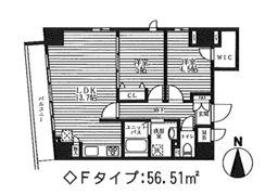 シャローム南小岩の間取り画像