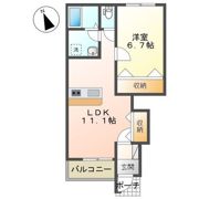 ジャカランダ ハイツの間取り画像
