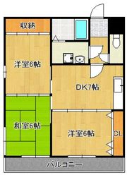 カーサビアの間取り画像