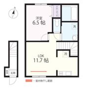 ハーミットクラブハウスmix屏風浦（仮）の間取り画像
