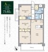 アーバン トレジャー ケヤキの間取り画像