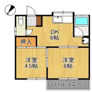 山門ハイツの間取り画像
