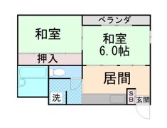 セレコート東灘の間取り画像